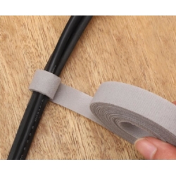 OPASKA TAŚMA DO PRZEWODÓW KABLI OPASKA RZEPOWA 5M x 15MM VELCRO HOOK-AND-LOOP