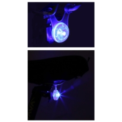 LED LAMPKA DO SZPRYCH W ROWERZE MIGAJĄCA LED BIKE 3-FUNCT. PP no batteries