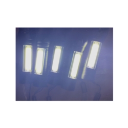 LINTERNA LED COB 1W + CREE 2W 400mAh Li-ion USB