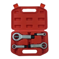 ZESTAW PRZECINAKÓW NAKRĘTEK 4EL. ADJ. UPTO 36MM 4PCS