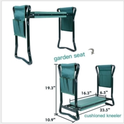 INGINOCCHIATOIO/SGABELLO DA GARDINO 59x27x49CM