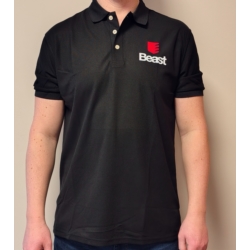 KOSZULKA POLO LOGO BEAST SIZE:L  180CM BLACK