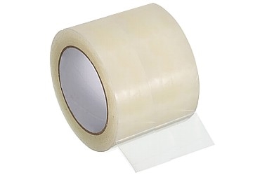 TAŚMA DO FOLII SZKLARNIOWEJ NAPRAWCZA WODOODPORNA 100MMx10M TRANSPARENT WATERPROOF