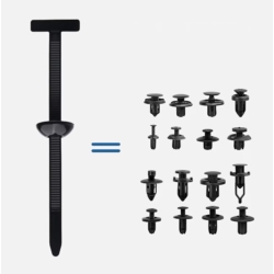CLIPS UNIVERSALI DI FISSAGGIO 