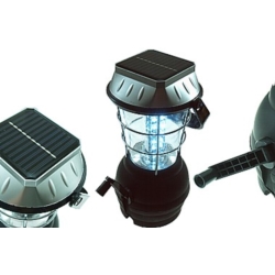 LAMPA KAMPINGOWA 36LED Solar/ Dynamo 1800mAh Li-ion 230V        