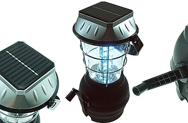 KEMPINGOVA LAMPA 36LED Solar/ Dynamo 1800mAh Li-ion 230V        