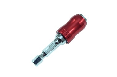 NUT SETTER ADAPTER 1/4" RED HANDLE