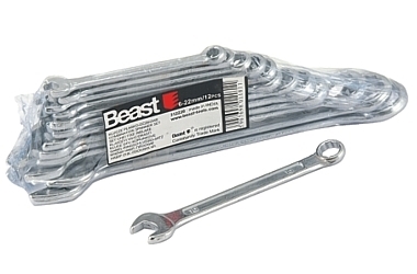 COMBINATION SPANNER SET 6-22MM WS 12X