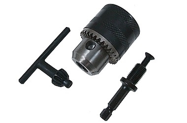 DRILL CHUCK WITH HEX ADAPTER 