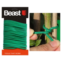 IRON WIRE GREEN 2.5MM x 10M PLASTIC COATED
